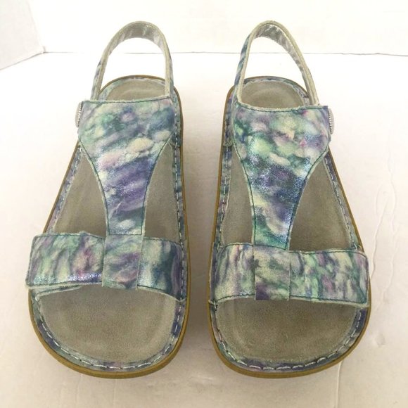 Alegria Shoes - Alegria ken-298 Leather Sandals Size 41 10.5 - 11